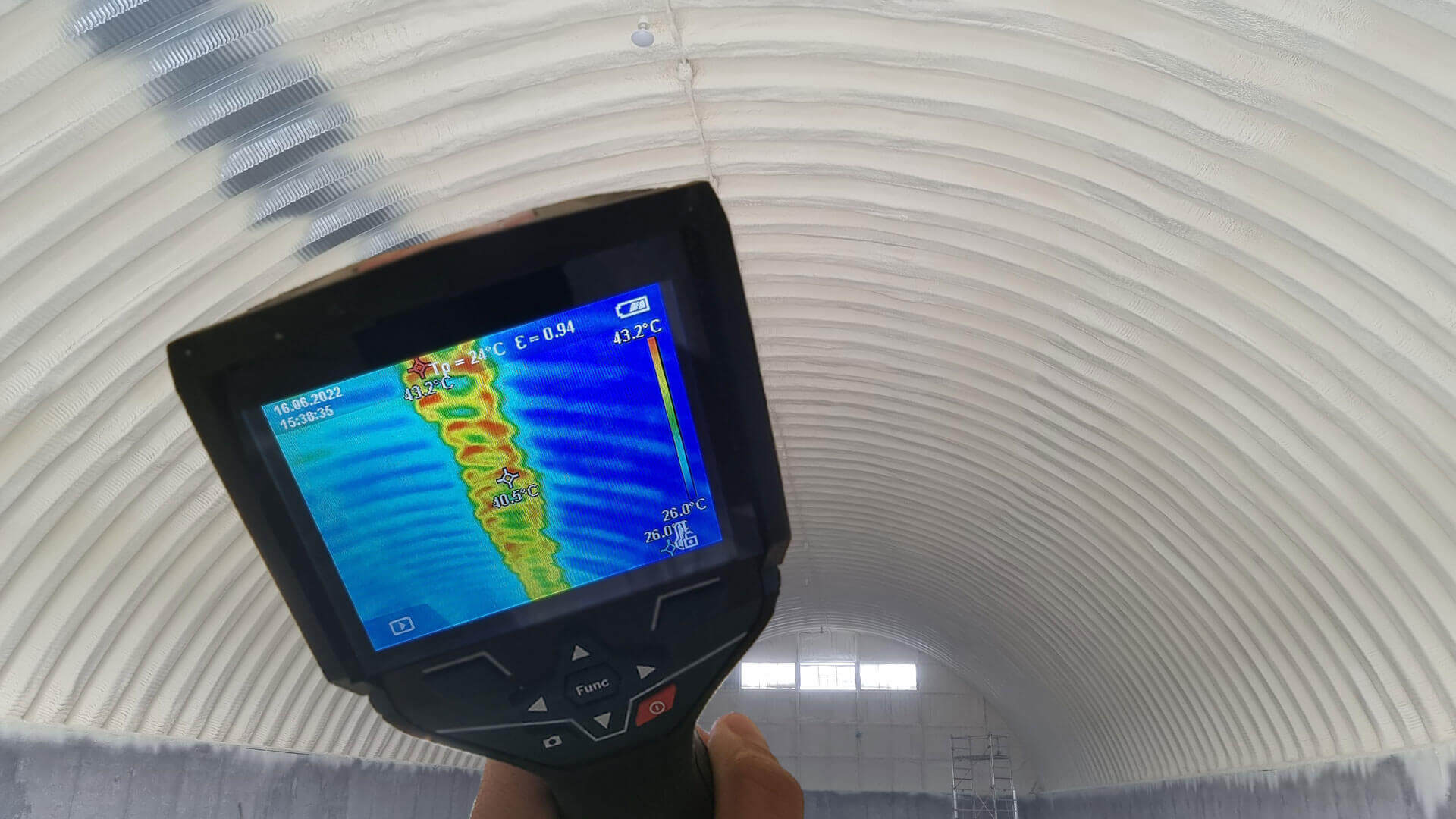 Termoizolație - test după aplicare